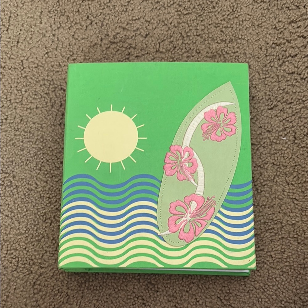 Green Floral Surfboard photo album